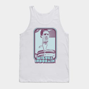 Miguel Indurain / Retro Cycling Fan Art Design Tank Top